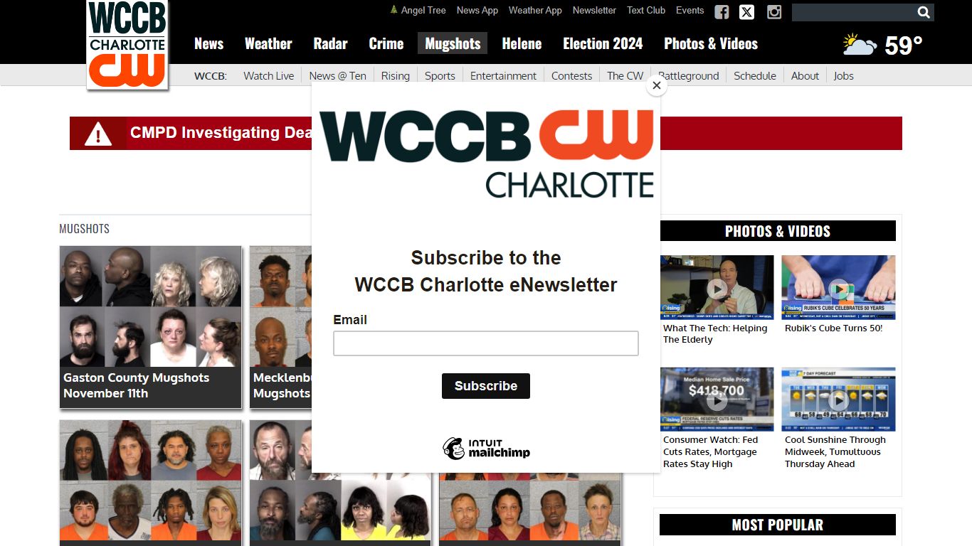 Mugshots - WCCB Charlotte's CW